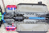 Traxxas E-Revo Brushless / E-Revo VXL 2.0 / Summit Aluminum Rear Drive Shaft - 4Pc Set Red