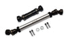 Traxxas E-Revo Brushless / E-Revo VXL 2.0 / Summit Steel #45 + Aluminum Front + Rear Drive Shaft - 8Pc Set Silver