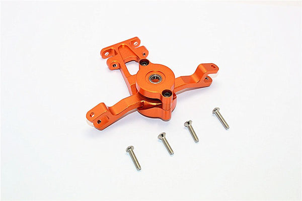 Traxxas E-Revo Brushless / E-Revo VXL 2.0 / Revo / Summit Aluminum Steering Assembly - 1 Set Orange