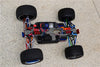 Traxxas E-Revo Brushless / Summit / Revo / Revo 3.3 Aluminum Front/Rear Anti-Clockwise Thread Link Rod - 4Pcs Set Green