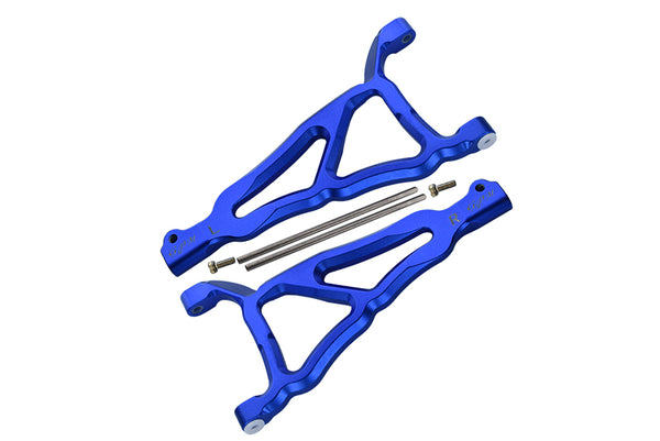 Traxxas E-Revo Brushless Edition Aluminum Front Upper Suspension Arm - 1Pr Set Blue