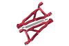Traxxas E-Revo Brushless Edition Aluminum Front Upper Suspension Arm - 1Pr Set Red
