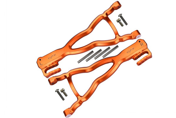Traxxas E-Revo Brushless Edition Aluminum Rear Lower Suspension Arm - 1Pr Set Orange