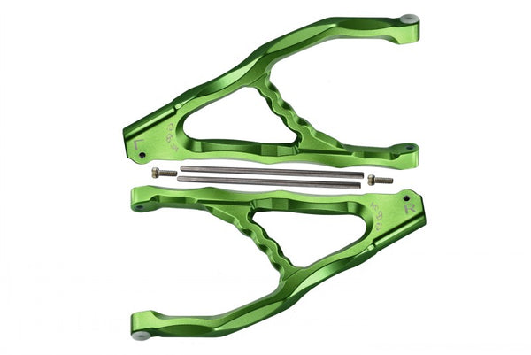 Traxxas E-Revo Brushless Edition Aluminum Rear Upper Suspension Arm - 1Pr Set Green