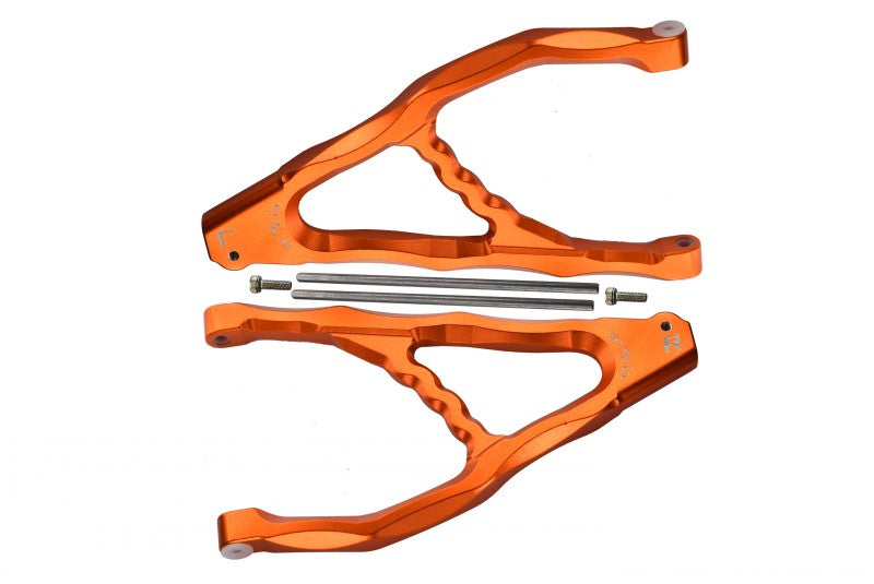 Traxxas E-Revo Brushless Edition Aluminum Rear Upper Suspension Arm - 1Pr Set Orange