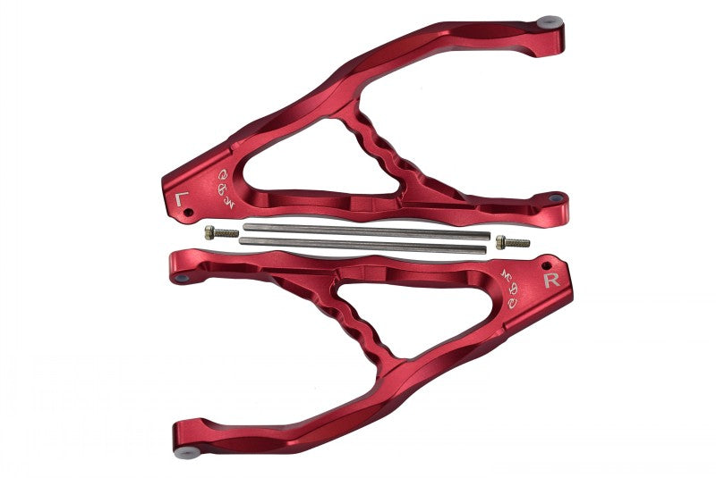 Traxxas E-Revo Brushless Edition Aluminum Rear Upper Suspension Arm - 1Pr Set Red