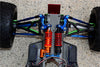Traxxas E-Revo Brushless / Summit / Revo / Revo 3.3 Aluminum Front Steering And Rear Supporting Links - 4Pcs Set Orange