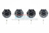 Traxxas E-Revo 2.0 VXL Brushless (86086-4) Aluminum Wheel Hex Claw - 4Pc Set Black