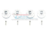 Traxxas E-Revo 2.0 VXL Brushless (86086-4) Aluminum Wheel Hex Claw - 4Pc Set Silver