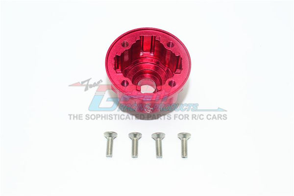 Traxxas E-Revo 2.0 VXL Brushless (86086-4) Aluminum Front / Center / Rear Diff Case - 1Pc Set Red