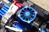 Traxxas E-Revo 2.0 VXL Brushless (86086-4) Aluminum Motor Heatsink With Cooling Fan - 1 Set Blue