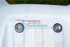 Traxxas E-Revo Brushless Edition Aluminum Front & Rear Magnet Body Mount - 1 Set Blue