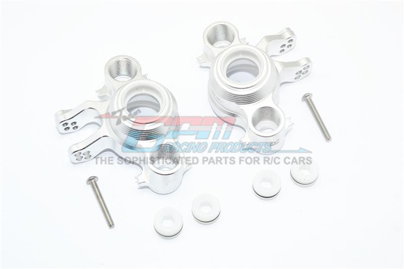 Traxxas E-Revo 2.0 VXL Brushless (86086-4) Aluminum Front / Rear Knuckle Arms - 1Pr Set Silver