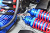 Traxxas E-Revo VXL 2.0 / E-Revo Brushless Aluminum Rear Damper Mount - 1Pc Set Blue