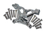 Traxxas E-Revo 2.0 VXL Brushless (86086-4) Aluminum Rear Body Post Mount - 1Pc Set Gray Silver