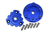 Aluminum Trasmission Cush Drive Housing For Traxxas 1:10 E-Revo 2.0 VXL Brushless 86086-4 / 1:5 X Maxx 8S Monster Truck 77086-4 - 1 Set Blue