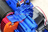 Traxxas E-Revo 2.0 VXL Brushless (86086-4) Aluminum Center Main Gear Cover With Heat Sink Fins - 1Pc Set Red