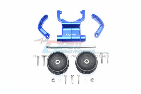 Traxxas E-Revo VXL 2.0 / E-Revo Brushless Aluminum Rear Adjustable Wheelie - 1 Set Blue