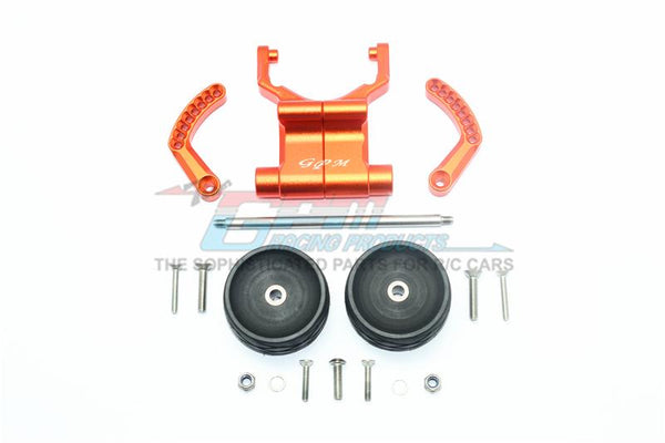 Traxxas E-Revo VXL 2.0 / E-Revo Brushless Aluminum Rear Adjustable Wheelie - 1 Set Orange