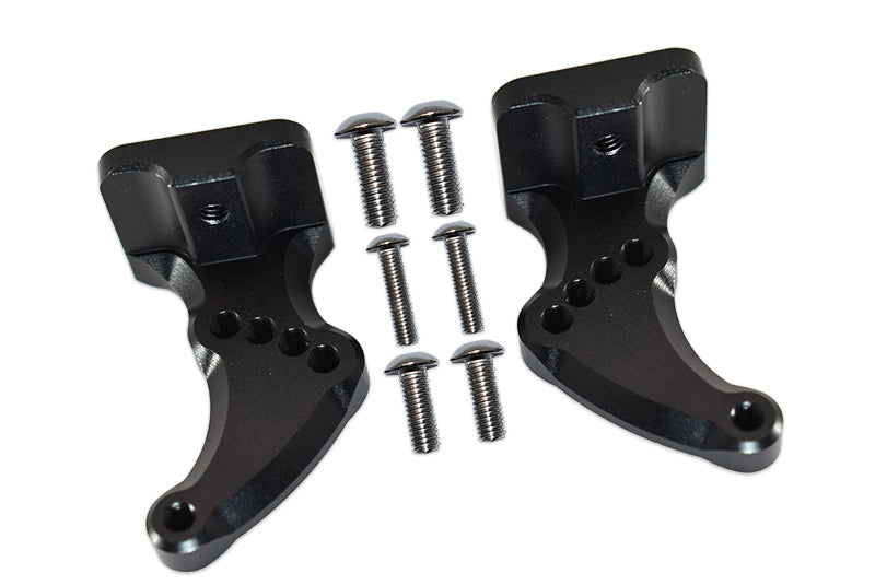 Traxxas E-Revo 2.0 VXL Brushless (86086-4) Aluminum Rear Wing Mount - 2Pc Set Black