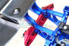 Traxxas E-Revo 2.0 VXL Brushless (86086-4) Aluminum Rear Wing Mount Full Set - 4Pc Set Blue