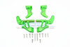 Traxxas E-Revo 2.0 VXL Brushless (86086-4) Aluminum Rear Wing Mount Full Set - 4Pc Set Green