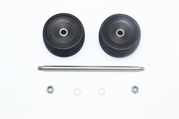 Aluminum Rebuild Kit For GPM Optional Rear Adjustable Wheelie Item#ER2040R For Traxxas E-Revo Vxl 2.0 / E-Revo Brushless - 7Pc Set