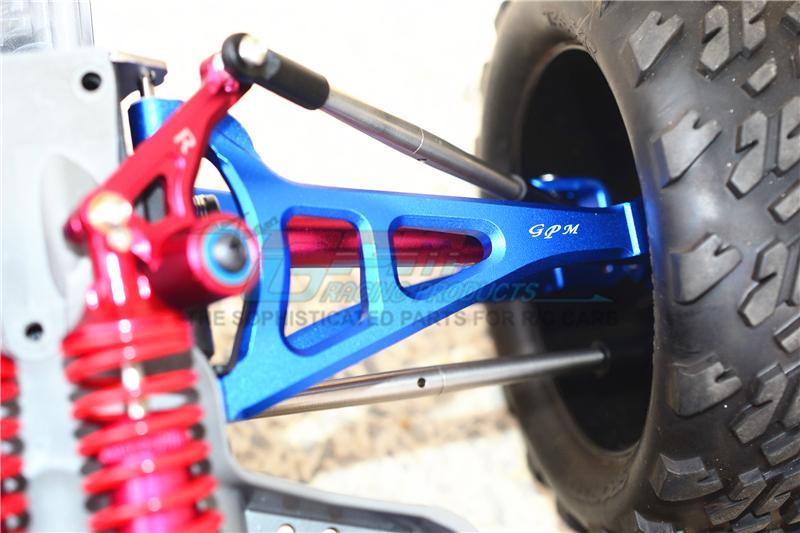Traxxas E-Revo 2.0 VXL Brushless (86086-4) Upgrade Onderdelen Aluminium Full Suspension Arm Set (Front Rear & Upper Lower) - 8Pc Set Orange Traxxas E-Revo 2.0 VXL Brushless (86086-4) Upgrade Onderdelen Aluminium Full Suspension Arm Set (Front Rear & Upper Lower) - 8Pc Set Orange