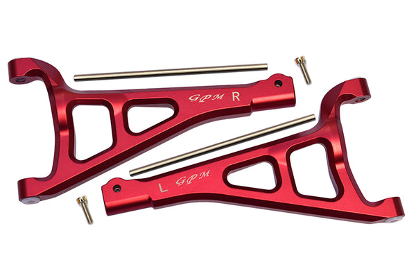 Traxxas E-Revo 2.0 VXL Brushless (86086-4) Aluminum Front Upper Suspension Arm - 1Pr Set Red