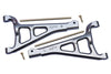 Traxxas E-Revo 2.0 VXL Brushless (86086-4) Aluminum Front Upper Suspension Arm - 1Pr Set Silver