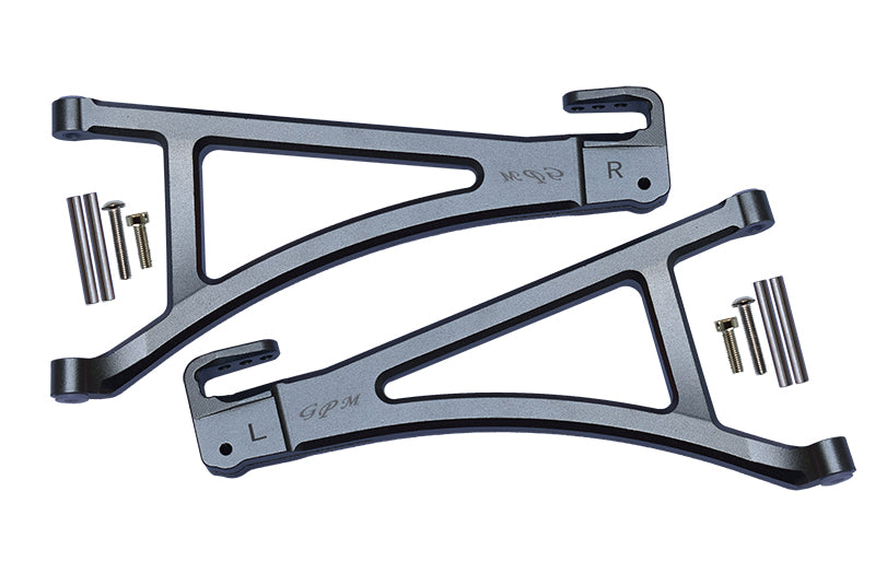 Traxxas E-Revo 2.0 VXL Brushless (86086-4) Aluminum Front Lower Suspension Arm - 1Pr Set Gray Silver