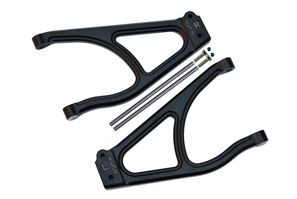 Traxxas E-Revo 2.0 VXL Brushless (86086-4) Aluminum Rear Upper Suspension Arm - 1Pr Set Black