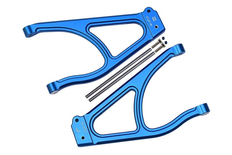 Traxxas E-Revo 2.0 VXL Brushless (86086-4) Aluminum Rear Upper Suspension Arm - 1Pr Set Blue