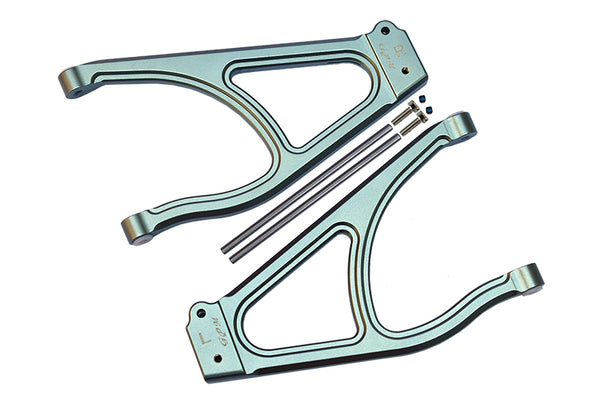 Traxxas E-Revo 2.0 VXL Brushless (86086-4) Aluminum Rear Upper Suspension Arm - 1Pr Set Gray Silver