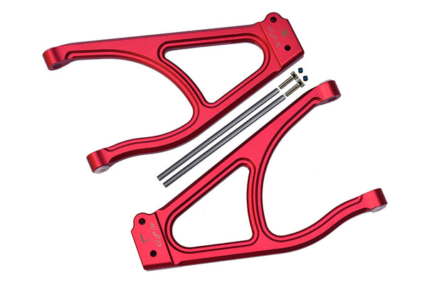 Traxxas E-Revo 2.0 VXL Brushless (86086-4) Aluminum Rear Upper Suspension Arm - 1Pr Set Red