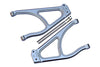 Traxxas E-Revo 2.0 VXL Brushless (86086-4) Aluminum Rear Upper Suspension Arm - 1Pr Set Silver