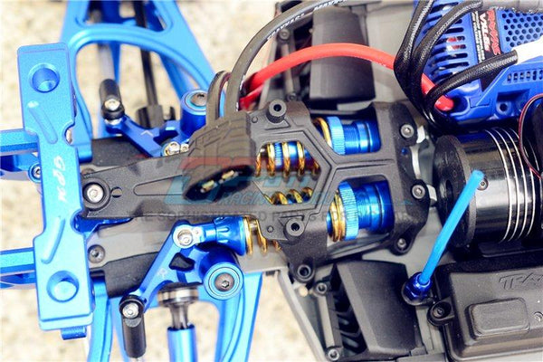 Parti Upgrade RC GPM For Traxxas E-Revo 2.0 VXL Brushless (86086-4) Upgrade Parts Aluminum Rear Upper Suspension Arm - 1Pr Set Gray Silver Ricambio Per Modello 86086-4