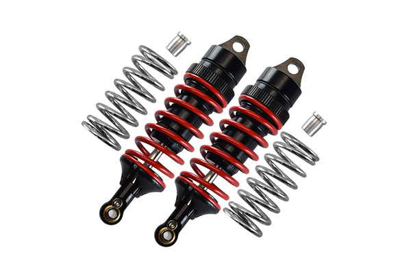 Traxxas E-Revo VXL 2.0 / E-Revo Brushless / Revo Aluminum Front Or Rear Adjustable Shocks - 6Pc Set Black