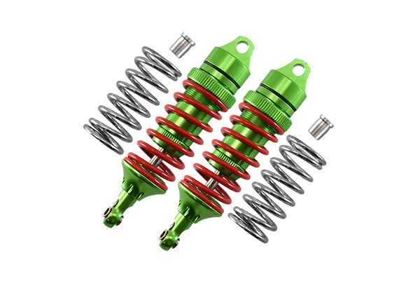 Traxxas E-Revo VXL 2.0 / E-Revo Brushless / Revo Aluminum Front Or Rear Adjustable Shocks - 6Pc Set Green