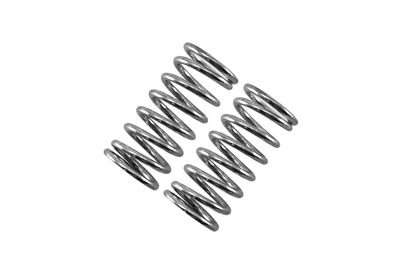 Spare Springs 2.6mm (Coil Length) For Original Shocks & GPM Optional Shocks Item#ER2085F/R For Traxxas E-Revo VXL 2.0 / E-Revo Brushless/Revo - 2Pc Set - Silver