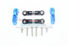 Traxxas E-Revo 2.0 VXL Brushless (86086-4) Aluminum Servo Horn With Stainless Steel Adjustable Steering Link - 4Pc Set Blue