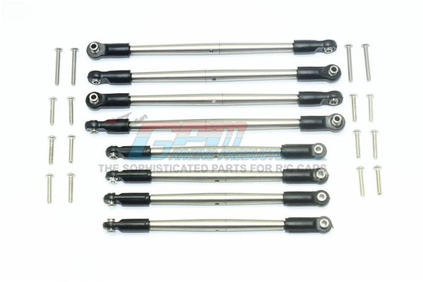 Traxxas E-Revo VXL 2.0 / E-Revo Brushless Stainless Steel Adjustable Tie Rods -24Pc Set 