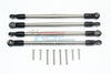 Traxxas E-Revo VXL 2.0 / E-Revo Brushless Stainless Steel #304 Front/Rear Turnbuckle For Steering - 4Pc Set 