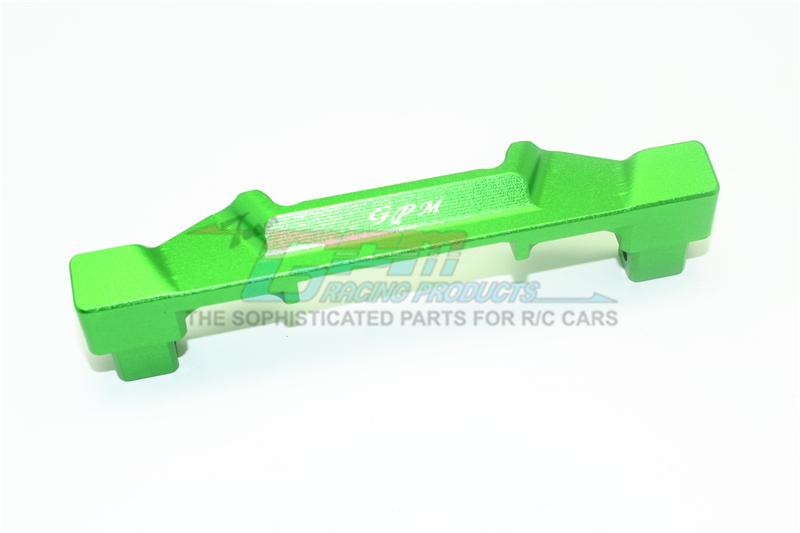 Traxxas E-Revo 2.0 VXL Brushless (86086-4) Aluminum Front Body Post Mount - 1Pc Set Green