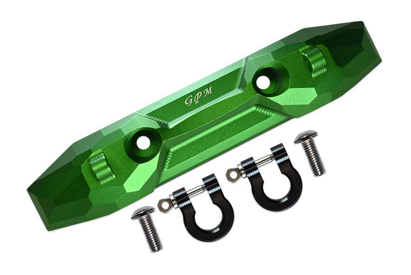 Traxxas E-Revo 2.0 VXL Brushless (86086-4) Aluminum Rear Bumper With D-Rings -1 Set Green