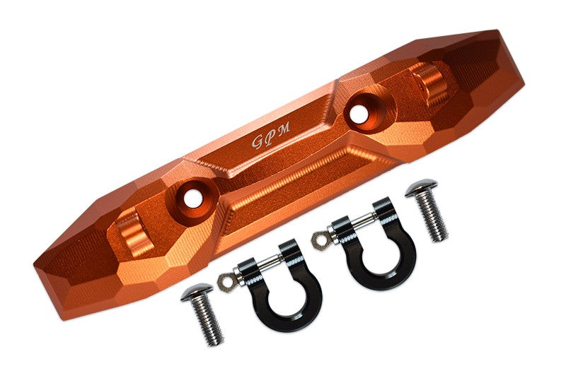 Traxxas E-Revo 2.0 VXL Brushless (86086-4) Aluminum Rear Bumper With D-Rings -1 Set Orange