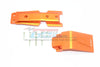 Traxxas E-Revo 2.0 VXL Brushless (86086-4) Aluminum Front Skid Plate - 2Pc Set Orange