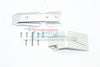 Traxxas E-Revo 2.0 VXL Brushless (86086-4) Aluminum Front Skid Plate - 2Pc Set Silver
