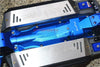 Traxxas E-Revo 2.0 VXL Brushless (86086-4) Aluminum 3D Skid Plate For Middle Of Chassis - 1 Set Blue