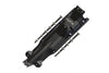 Traxxas E-Revo 2.0 VXL Brushless (86086-4) Aluminum 3D Skid Plate For Middle Of Chassis - 1 Set Black